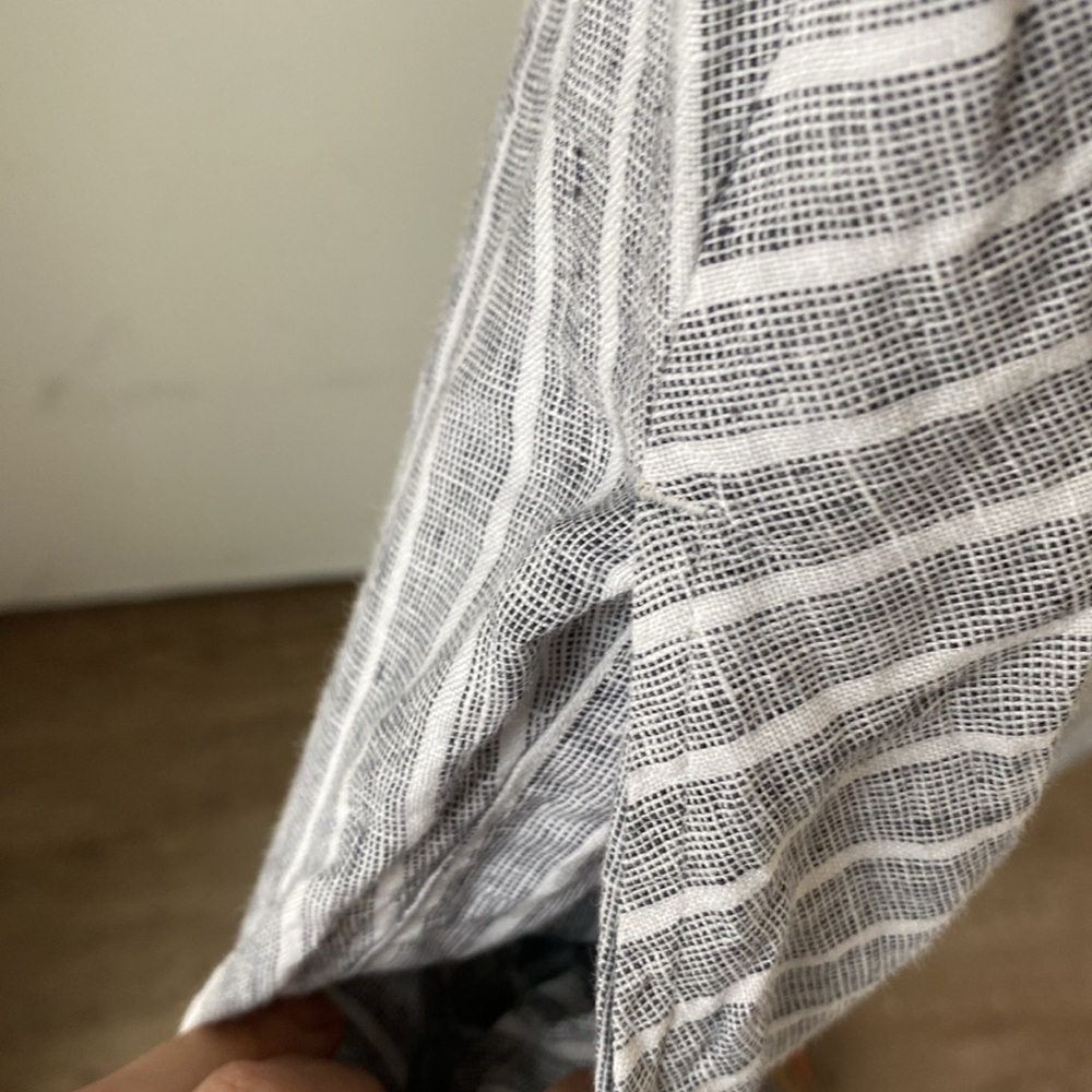 J Jill, love linen striped dress - Picture 6 of 6